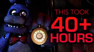 I Beat FNAF 1 But Every Night Takes 6 Hours [upl. by Svetlana628]