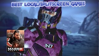 Multiplayer on Mass Effect 2  Splitscreen Coop Mod Alchera Mission Gameplay [upl. by Taka]