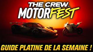 THE CREW MOTORFEST  Guide Platine Summit de la semaine Réglage pro Raccourci ect [upl. by Jay280]