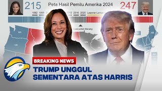 BREAKING NEWS  Trump Raih 247 Electoral College Harris 215 [upl. by Iseabal159]