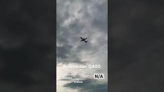 Bombardier Q400 takeoff aviation planespotting rzeszów [upl. by Hebe]