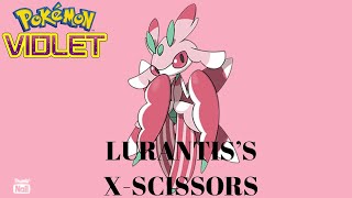 Pokemon Violet  Lurantis’ XScissors [upl. by Toscano]