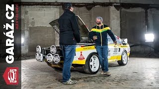 Audi Sport Quattro S1 Petra Žáčka  GARÁŽcz LIVE [upl. by Bromley115]