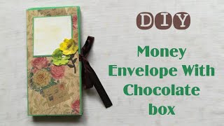 Envelope Making Tutorial  DIY Designer Gift Envelope [upl. by Eejan]