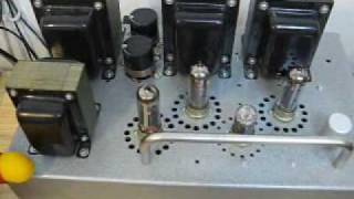 DIY audio  Single Ended Triode Amplifier EL84  6211 [upl. by Newman629]