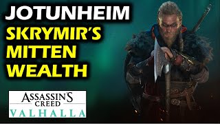 Skrymirs Mitten Wealth Chests Locations  Jotunheim Wealth  Assassins Creed Valhalla [upl. by Greenwald]