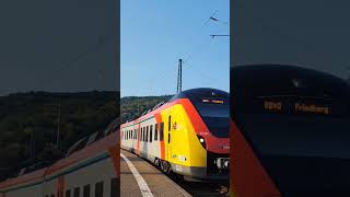 Ausfahrt von der RB 40 mit Marko in Dillenburg train züge züge railway eisenbahn [upl. by Oetomit]