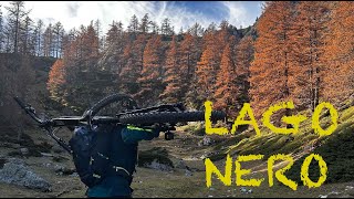 MTB Valle Maira Lago Nero di Canosio versione autunnale [upl. by Nimzaj]