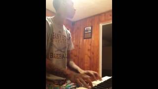 August alsina i luv this shxt remix piano cover [upl. by Aivato]