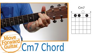 Guitar Chords for Beginners  Cm7 [upl. by Ahseral]