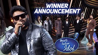 Telugu Indian Idol Season 3 Winner Announcement Video  Indian Idol  SS Thaman [upl. by Kaylil602]