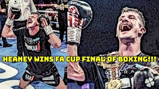 NATHAN HEANEY UPSETS DENZEL BENTLEY TO WIN FA CUP FINAL OF BOXING IN BRITISH CLASSIC [upl. by Temme]