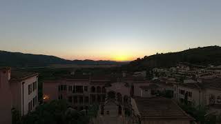 timelapse sunset at Cap Vermell Grand Hotel on Mallorca Spain  28th August 2022 [upl. by Seyah625]