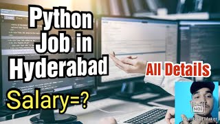 Python Job in HyderabadSalaryRequirementsAll Details [upl. by Wiseman]