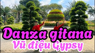 💥💥Danza gitana  Gypsy Danzagitana DanzagitanadjBerta Ballodigruppolinedance latinlinedance [upl. by Arhez623]