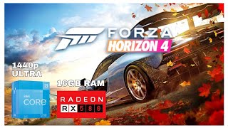 i3 12100F  RX 580 8GB  Forza Horizon 4 1440p ULTRA [upl. by Ycart]