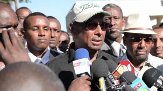 Mandera senator Billow Kerrow records statement at CID headquaters [upl. by Etnelav]