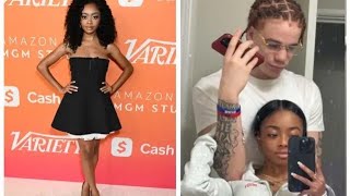 Skai Jackson pregnant by 2 time felon with an OTF tattoo and multiple baby mommas [upl. by Ardnuhsed]