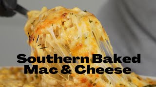 How To Make Baked Mac amp Cheese Recipe  OneStopChop [upl. by Nylanna]