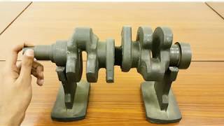 How Engine Crankshaft Works [upl. by Abbey]