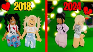 MA BFF MA MENTIE 😭    sur BROOKHAVEN RP  ROBLOX FR [upl. by Normak482]