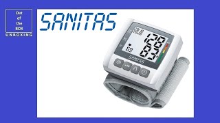 Sanitas SBC 251 Blood Pressure Monitor UNBOXING Lidl 21 systolicdiastolic 30250 pulse 40180 [upl. by Jeconiah]