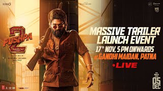 Pushpa 2  The Rule Massive Trailer Launch Event LIVE  Allu Arjun  Sukumar  Rashmika  DSP [upl. by Oram]