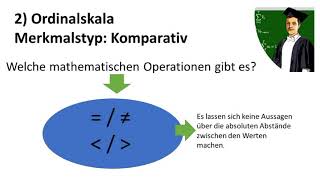 Ordinalskala einfach erklärt Skalenniveaus Teil 2 [upl. by Aicinoid]