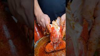 ASMR lobster tail youtubeshorts shorts lobster er [upl. by Paolo]