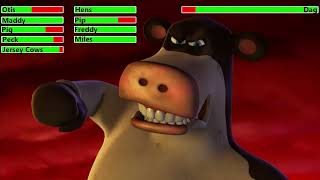 Barnyard 2006 Final Battle with healthbars [upl. by Rosenstein176]