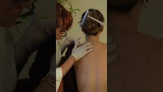 ASMR Back Therapy Tracing Spine Exam Pressure Points Neck Relief amp Skin Pull for Deep Relaxation [upl. by Dunstan336]