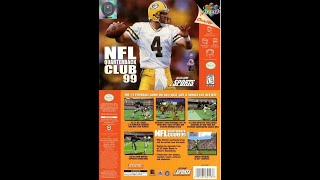 NFL Quarterback Club 99 Nintendo 64  Iguana vs Acclaim [upl. by Esli259]