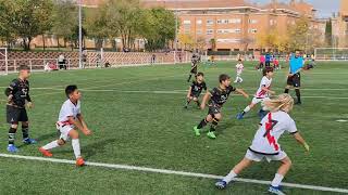 Primera parte Moratalaz B  Fundación Rayo Vallecano B [upl. by Ahsait]