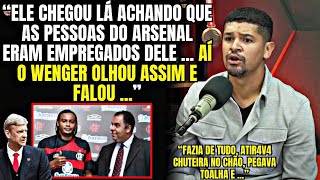 O DIA EM Q WENGER FICOU PT0 COM EXFLA QUE FOI FAZER TESTE NO ARSENAL [upl. by Seditsira]