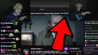 xQc Dies Laughing after Getting 3 Minutes of Ads on StableRonaldos Stream [upl. by Alis142]