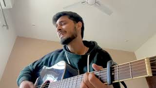 Satranga  Animal  Acoustic cover by Abhinav Thakur [upl. by Annahtur]