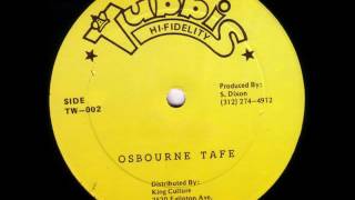 Osbourne Tafe  No Licky Licky  Dub  12quot Tubbis Hi Fidelity  SLACKNESS 80S DANCEHALL [upl. by Tteragram]