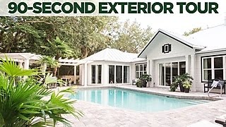 90Second Exterior Tour  HGTV Dream Home 2017  HGTV [upl. by Aicenet]