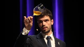 Meilleur sommelier de France 2024 à Thuir  la finale en bronze de Quentin Vauléon Frevo New York [upl. by Nairdna]