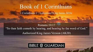 1 CORINTHIANS 1  AUTHORIZED KING JAMES BIBLE [upl. by Aisan]