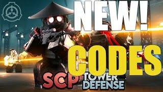 ROBLOX ⌛FREE🪙 SCP TOWER DEFENSE CODES  HOW TO REDEEM [upl. by Nyrhtakyram761]