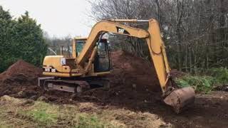 Cat 307B Excavator [upl. by Buschi]