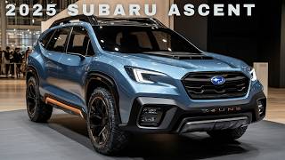 2025 Subaru Ascent Everything You Need to Know [upl. by Illyes]