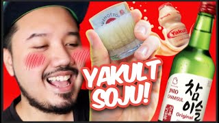 How To Make Yakult Soju Recipe  Yakult Soju Ratio [upl. by Nailij]