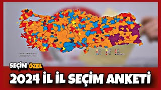 2024 31 Mart İl İl Yerel Seçim Anketi Sonuçları [upl. by Sueahccaz985]