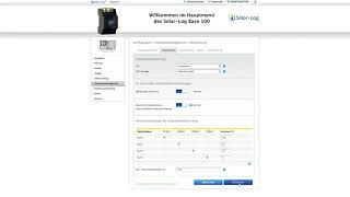 Technik Webinar Teil 4  Konfiguration SolarLog Base MODIO Rundsteuerempfänger [upl. by Calderon]