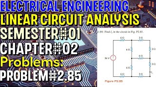 Linear Circuit Analysis  Chapter02  Problem285  Basic Engineering Circuit Analysis [upl. by Alleb563]