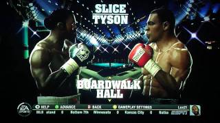 Fight Night Round 4 Kimbo Slice vs Mike Tyson [upl. by Fayette]