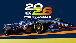 The Future of F1 Showcasing the 2026 FIA Technical Regulations – Lighter Safer amp More Competitive [upl. by Anauqed726]