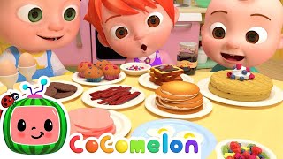 Breakfast Song  CoComelon  Sing Along  Nursery Rhymes and Songs for Kids [upl. by Cammy]